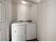 Convenient laundry room features modern washer and dryer units at 501 Knights Run Ave # 2101, Tampa, FL 33602