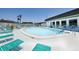 Inviting community pool area with ample seating, clear blue water, and well-maintained facilities at 7847 39Th N Ter, St Petersburg, FL 33709