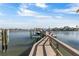 Private boat dock offering easy access to the open water, perfect for boating enthusiasts at 7986 9Th S Ave, St Petersburg, FL 33707
