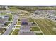 A neighborhood with well-maintained homes, sidewalks, and green spaces, offering a vibrant community atmosphere at 8034 Broad Pointe Dr, Zephyrhills, FL 33540