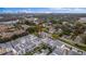 Aerial view of the community, highlighting the property's location near downtown at 1110 25Th N St, St Petersburg, FL 33713