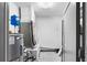 A utility room with a water heater, AC Unit and paint for touch ups at 1110 25Th N St, St Petersburg, FL 33713