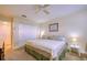 Bright bedroom with a large closet, comfortable bed, and neutral decor at 19029 Us Highway 19 N # 29E, Clearwater, FL 33764