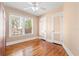 Cozy bedroom with hardwood floors, natural light, and two closets for ample storage space at 3235 8Th N Ave, St Petersburg, FL 33713