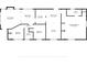 Detailed floorplan showcasing the layout with dimensions of living spaces, bedrooms, kitchen, and bathrooms at 3235 8Th N Ave, St Petersburg, FL 33713