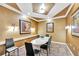 Cozy game room with warm lighting, neutral walls, and an oval table with seating at 4221 W Spruce St # 1123, Tampa, FL 33607