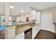 Kitchen with stainless steel appliances, granite countertops, and a breakfast bar at 4221 W Spruce St # 1123, Tampa, FL 33607