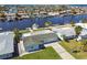 Waterfront home with lush landscaping and private dock access to channel, plus city and ocean views at 5321 Bowline Bnd, New Port Richey, FL 34652