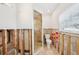 Bathroom featuring a glass-enclosed shower and toilet, poised for a stylish transformation at 5815 Bali S Way, St Pete Beach, FL 33706