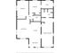 Detailed floor plan showing the layout of a home with labeled rooms including kitchen, bedrooms, living spaces, and baths at 704 180Th E Ave, Redington Shores, FL 33708