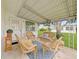 Covered outdoor patio with comfortable seating, perfect for relaxing and enjoying the outdoors at 9737 36Th N Way, Pinellas Park, FL 33782