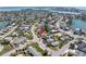 Overhead shot of home indicating proximity to Madeira Beach waterways and community amenities at 14066 Marguerite Dr, Madeira Beach, FL 33708