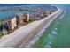 Spectacular aerial view of beachfront condos with ocean, beach and waterway views at 17920 Gulf Blvd # 702, Redington Shores, FL 33708