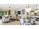 Spacious living room and dining area with elegant furnishings and decor at 29912 Rusco Ct, Wesley Chapel, FL 33545