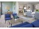 Relaxing outdoor patio with stylish furniture, perfect for entertaining and seamlessly connected to the living area at 5024 124Th E Ave, Parrish, FL 34219