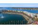 Picturesque waterfront property featuring lush landscaping and stunning water views at 6083 Bahia Del Mar Cir # 359, St Petersburg, FL 33715
