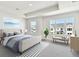 Bright main bedroom with large windows, carpet floors and ample space for furnishings at 7266 Kodiak Ln, Sarasota, FL 34240