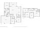 Detailed floorplan of the two-story home shows the layout of the rooms and the flow of the house at 11834 Lake Lucaya Dr, Riverview, FL 33579