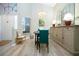 An inviting eat-in kitchen area with a table and chairs at 1601 E Del Webb Blvd, Sun City Center, FL 33573
