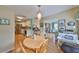 Bright dining area connects seamlessly to kitchen and living spaces at 1604 Azalea Landings Ct, Sun City Center, FL 33573