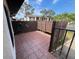 Beautiful, private outdoor tile patio area at 1725 Pine Ridge E Way # C, Palm Harbor, FL 34684