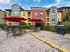 Great outdoor dining area and BBQ space at 2410 W Azeele St # 220, Tampa, FL 33609