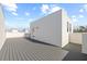 Stylish rooftop deck with sleek railings and ample space for entertaining at 305 15Th N St, St Petersburg, FL 33705