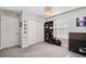 Bedroom featuring a closet, bookshelf, and a window with blinds at 4195 Welling Ter, Land O Lakes, FL 34638