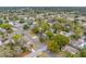 Aerial view of the neighborhood showing tree-lined streets at 6232 Jackson St, New Port Richey, FL 34653