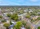 An aerial view of a neighborhood with a mix of single-Gathering homes, lush landscaping, and quiet, tree-lined streets at 6232 Jackson St, New Port Richey, FL 34653