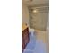 Modern bathroom with glass-enclosed shower and neutral-colored cabinets and tile flooring at 90 S Highland Ave # 224, Tarpon Springs, FL 34689