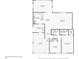Floor plan featuring the layout of the home's first floor at 1015 Harefield Cir, Sun City Center, FL 33573