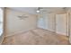 Carpeted bedroom with closet and neutral paint, offering a calming space at 10730 Shady Preserve Dr, Riverview, FL 33579