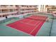 A great outdoor tennis court on the property at 1340 Gulf Blvd # 6E, Clearwater Beach, FL 33767