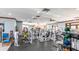 Bright and airy gym space featuring exercise equipment for a complete workout at 310 Manns Harbor Dr, Apollo Beach, FL 33572