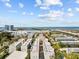 Aerial shot of community with water views, bridge access, and a well-maintained neighborhood at 4810 W Mcelroy Ave # 7, Tampa, FL 33611