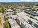 Aerial view of modern townhome community with many nearby businesses and easy access to roadways at 4810 W Mcelroy Ave # 7, Tampa, FL 33611