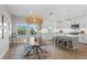Modern kitchen with an island, stainless steel appliances, and ample counter space, perfect for cooking at 5351 Bridge St # 41, Tampa, FL 33611