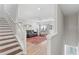 Bright living room, featuring a comfortable seating area with a couch and chairs at 5351 Bridge St # 41, Tampa, FL 33611
