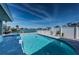 Backyard oasis with a sparkling pool and waterfront views at 629 59Th Ave, St Pete Beach, FL 33706