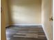 Bedroom with wood-look flooring and neutral wall color, ready for your personal touch and decor at 6815 Dali Ave # F101, Land O Lakes, FL 34637
