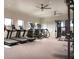 Brightly lit fitness center with modern cardio machines and weight-training equipment at 7105 119Th E Ct, Palmetto, FL 34221