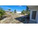 A spacious backyard offers opportunity for landscaping and outdoor living at 1507 N Lake Dr, Sun City Center, FL 33573
