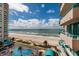 Stunning condo building features ocean views, a pool, beach access, and beautiful surroundings at 1520 Gulf Blvd # 805, Clearwater Beach, FL 33767