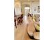 Inviting living room featuring tile floors, bar seating, and comfortable seating at 1648 Mira Lago Cir, Ruskin, FL 33570