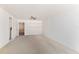 Unfinished basement space with concrete floors and brick walls with an open layout at 4405 Tuscan Loon Dr, Tampa, FL 33619