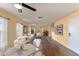 Spacious living area with hardwood floors, stylish furniture, and great natural lighting at 4405 Tuscan Loon Dr, Tampa, FL 33619