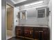 The bathroom has a double sink vanity and is equipped with drawers and two large mirrors at 5203 Bayshore Blvd # 5, Tampa, FL 33611