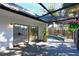Enclosed patio and pool area with access to the home at 7990 42Nd N St, Pinellas Park, FL 33781