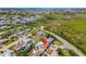 Aerial view of property with pool and proximity to the water at 8517 43Rd W Ave, Bradenton, FL 34209